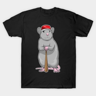 Rat Baseball Baseball bat T-Shirt